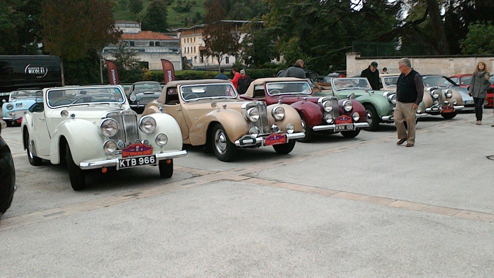 Triumph 1800 Roadsters ready for the Rally