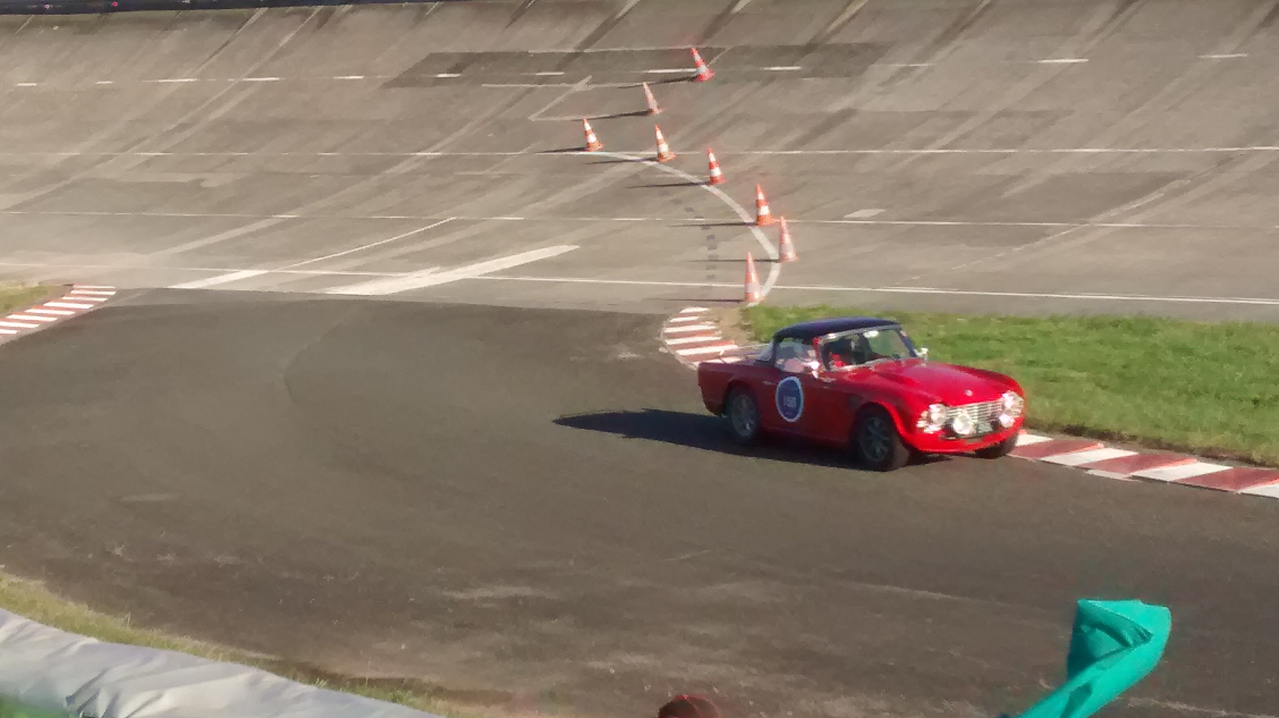 Dave coming through the Chicane