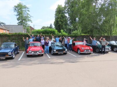 WFTR Visits Llanerchindda Farm